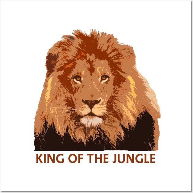 King Of The Jungle Wall Art by Fatal_Des